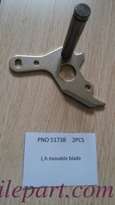 PNO51737 R.h. shears movable blade, PNO51738 L.h. shears movable blade