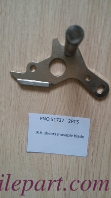 PNO51737 R.h. shears movable blade, PNO51738 L.h. shears movable blade