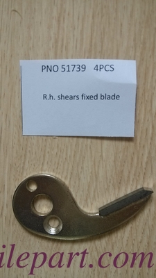 PNO 51739 R.h. shears fixed blade, PNO 51740 L.h. shears fixed blade