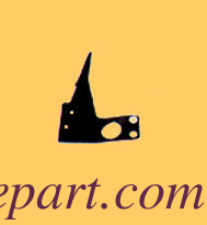 TOYOTA AIR JET LOOM PARTS,GUIDE,SHAFT, CUTTER LH,JB352-08199-00-B,J1305-03010-00