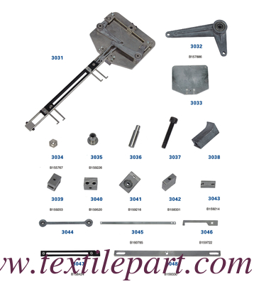 Merchinical Leno Selvage Device Picanol Weaving loom parts