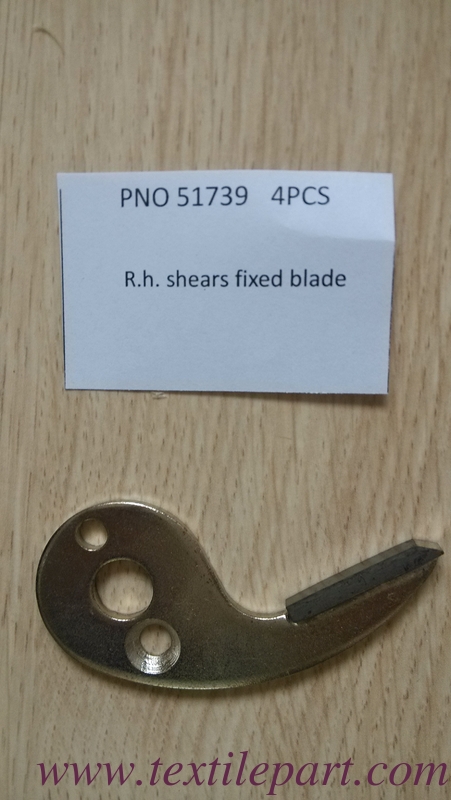 PNO 51739 R.h. shears fixed blade, PNO 51740 L.h. shears fixed blade