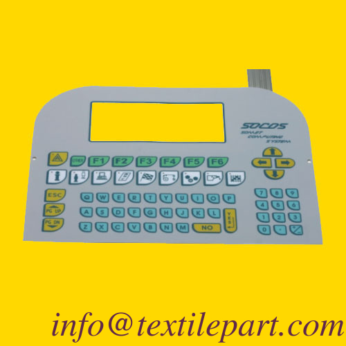 SOMET THEMA SE LOOM SPARE PARTS, KEYBOARD MEMBRANE SWITCH BDM213A