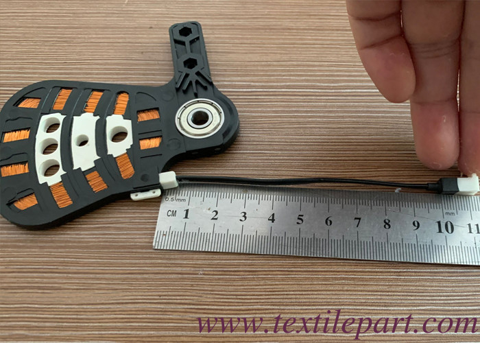 PQO74849 WEFT SELECTOR COIL EWS ROTOR (LONG CABLE) + PIN SMIT GS900 G6300