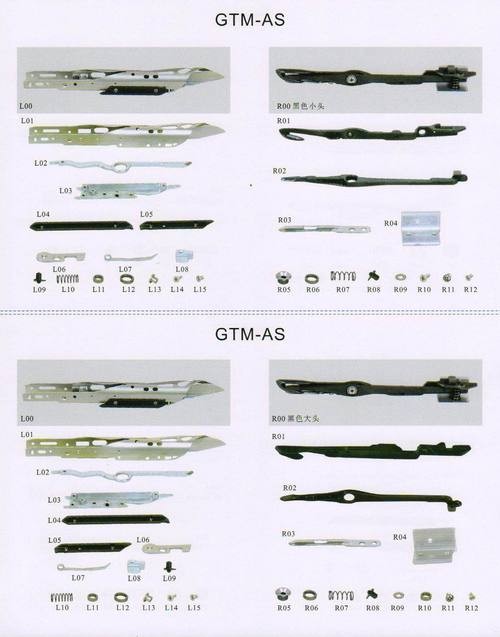 GTM GRIPPER SPARE PARTS, GTM-AS GRIPPER SPARE PARTS